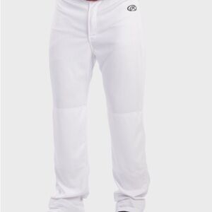 White Rawlings baseball pants